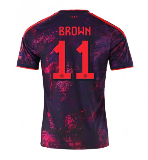 Bayern Munich Nathaniel Brown #11 Kolmaspaita 2026-27 Lyhythihainen Bayern Munich Nathaniel Brown #11 Kolmaspaita 2026-27 Lyhythihainen